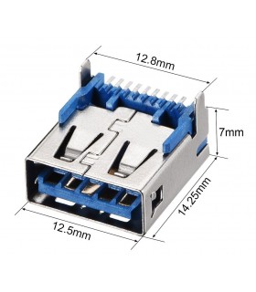کانکتور مادگی USB 3.0