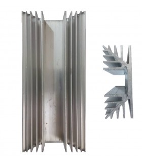 هیت سینک 18 تیغه آلومینیومی 200*90*35mm