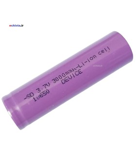 باتری 18650 لیتیوم یون 3.7 ولت 3000mAh